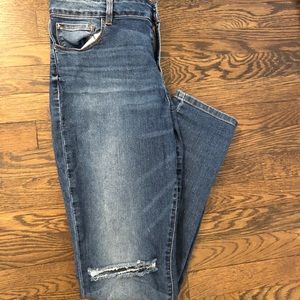 Ripped jeans, very comfortable and stretchy